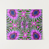 Esthetisch daisy-patroon wandkleed (Voorkant (horizontaal))