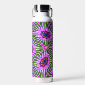 Esthetisch daisy-patroon waterfles (Voorkant)