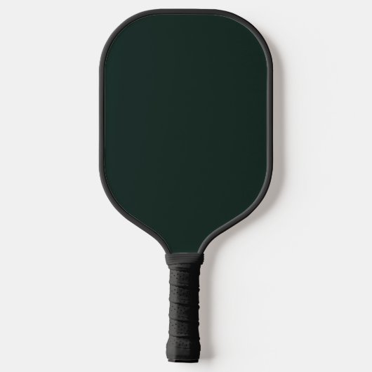 Esthetisch Donkergroen Chic Gold Script Monogram Pickleball Paddle (Achterkant)