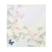 esthetisch efemeer roze ontwerp notitieblok (Voorkant)