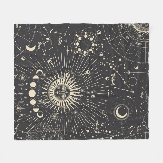 esthetisch fleece deken (Voorkant (Horizontaal))