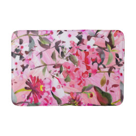 Esthetisch Floral naadloos patroon Badmat