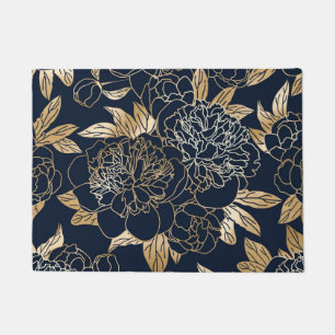 Esthetisch Floral naadloos patroon Deurmat