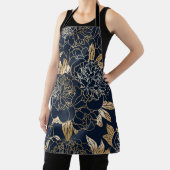 Esthetisch Floral naadloos patroon Schort (Insitu)