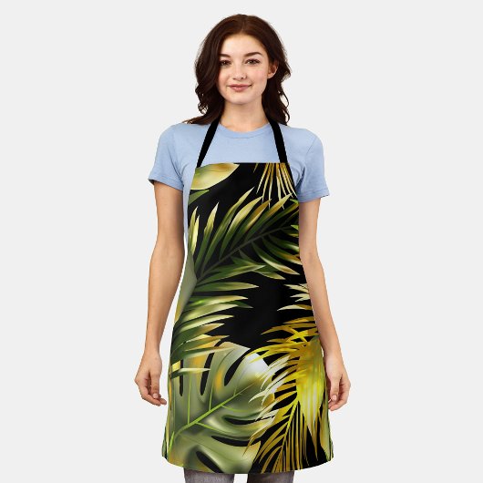 Esthetisch Floral naadloos patroon Schort