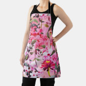 Esthetisch Floral naadloos patroon Schort (Insitu)