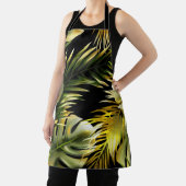 Esthetisch Floral naadloos patroon Schort (Insitu)