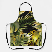 Esthetisch Floral naadloos patroon Schort (Voorkant)