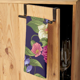 Esthetisch Floral naadloos patroon Theedoek