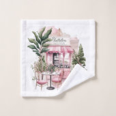 Esthetisch Frans Café, , Bad Handdoek (Wasdoekje)