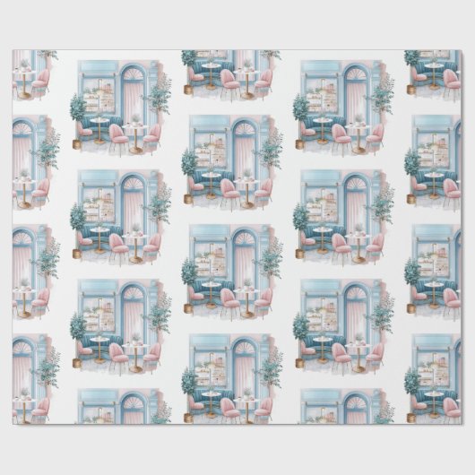 Esthetisch Frans Café, , Cadeaupapier (Vlak)