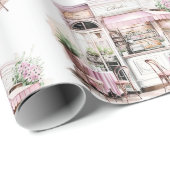 Esthetisch Frans Café, , Cadeaupapier (Rol Hoek)