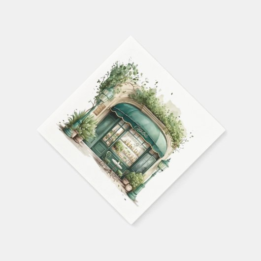 Esthetisch Frans Café, , Servet (Hoek)