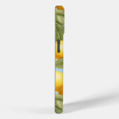Esthetisch geel, lichtblauw en goud citroenfruit Case-Mate iPhone case (Achterkant / Rechts)