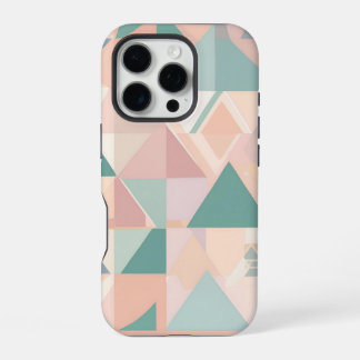 🔷 "Esthetisch geometrisch ontwerp" 🔶 iPhone 16 Pro Hoesje