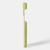 Esthetisch gestreepte kleurrijke telefoonhoes iPhone hoesje (Linkerkant)