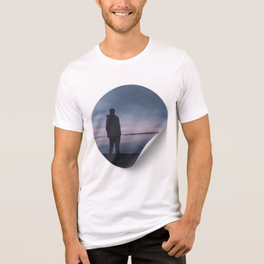 Esthetisch grafisch T-shirt - Minimale kunst voor  (Voorkant)