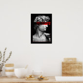 esthetisch grieks beeld poster (Keuken)