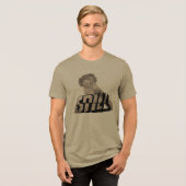 Esthetisch Grieks Beeld "Spill" Grafische T-shirt  (Voorkant volledig)