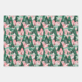 Esthetisch Kerst inpakpapier Vel (Voorkant)