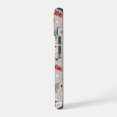 Esthetisch Kerstpatroon Boom Snoep iPhone 15 Case (Linkerkant)