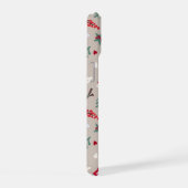 Esthetisch Kerstpatroon Boom Snoepgoed iPhone 15 Case (Rechterkant)