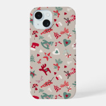Esthetisch Kerstpatroon Boom Snoepgoed
