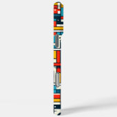 Esthetisch Kleurrijk Geometrisch Patroon Case-Mate iPhone Case (Achterkant / Rechts)