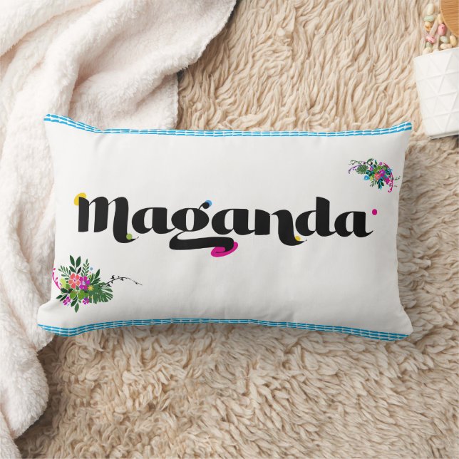 Esthetisch kussen 'Maganda' Filipijnse Boho (Deken)