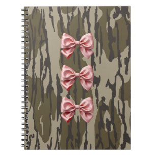 Esthetisch Laagland Camo Baby Roze Lint & Strikken Notitieboek