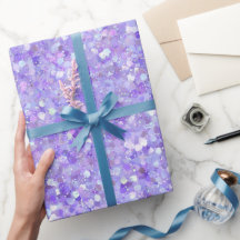 Esthetisch lavendel iriserend glitterpatroon