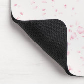 Esthetisch lentebloempatroon bureauaccessoire muismat (Hoek)