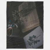 Esthetisch lezen fleece deken (Voorkant)