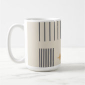 Esthetisch minimaal ontwerp koffiemok (Links)