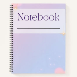 Esthetisch minimalistisch notitieboek voor journaa