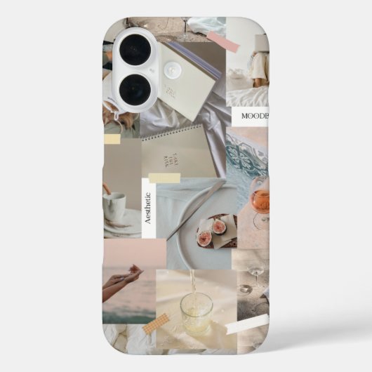Esthetisch mobiel hoesje voor iPhone 16 (Achterkant)