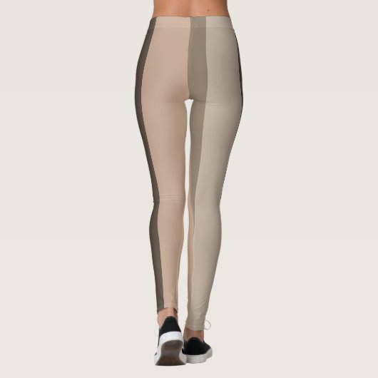 Esthetisch modern lijnenpatroon leggings (Achterkant)