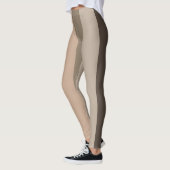 Esthetisch modern lijnenpatroon leggings (Links)