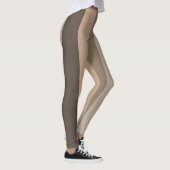 Esthetisch modern lijnenpatroon leggings (Rechts)