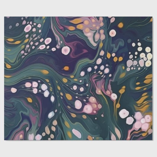 Esthetisch patroon cadeaupapier (Vlak)