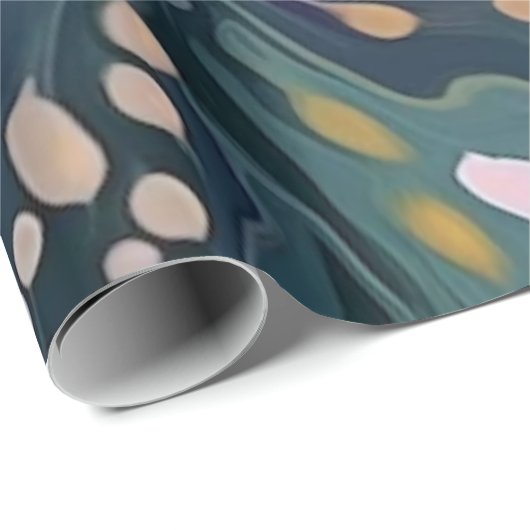 Esthetisch patroon cadeaupapier (Rol Hoek)