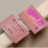 Esthetisch Roos Goud Modern Salon Klantenkaartje