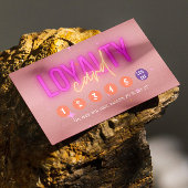 Esthetisch Roos Goud Modern Salon Klantenkaartje