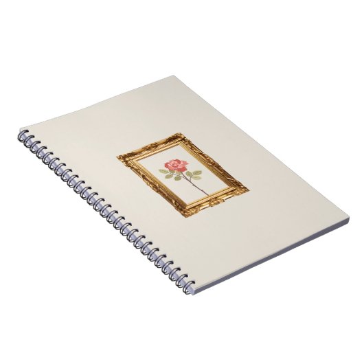 Esthetisch Roos Lijst spiraal Notitieboek (Rechterzijde)