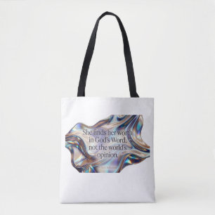 Esthetisch Schattig; Waarde In Gods Woord Christel Tote Bag
