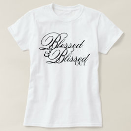 Esthetisch schrift Gewijd & Uitgeblust bevestiging T-shirt