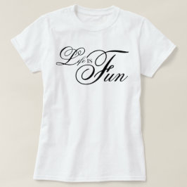 esthetisch script Leven Is Leuk coole bevestiging T-shirt