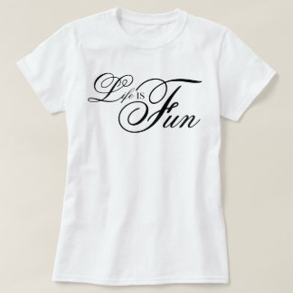 esthetisch script Leven Is Leuk coole bevestiging T-shirt