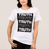 Esthetisch Tri-Blend Shirt (Voorkant)