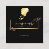 esthetisch vierkante visitekaartje (Voorkant)